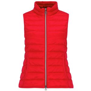 Betty Barclay - Puffer Vest - Dames Vest - Rood - 100% Polyamide, Ritssluiting, Opstaande Kraag