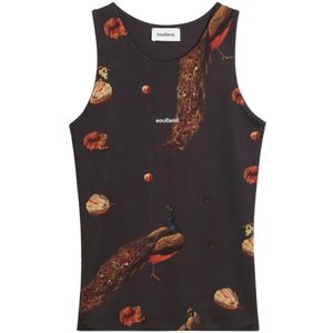 Soulland, Dames, Tops, Veelkleurig, Maat: Xl/2Xl Poliester,