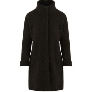 Aspesi, Dames, Mantels, Bruin, Maat: S Wol,