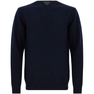 Daniele Fiesoli, Heren, Truien, Blauw, Maat: L Wol,