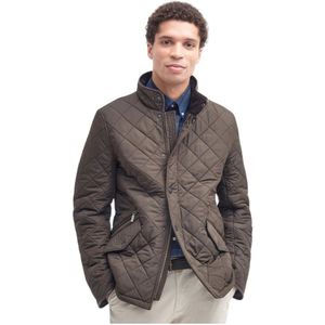 Barbour, Heren, Jassen, Groen, Maat: 2XL Leer,