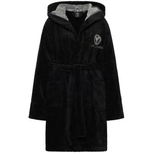 Carlo Colucci, Dames, Nachtkleding & Lounge, Zwart, Maat: XL Velours,