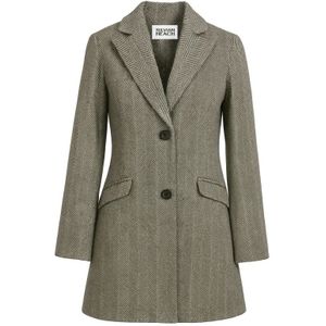 Silvian Heach, Dames, Mantels, Grijs, Maat: S Poliester,