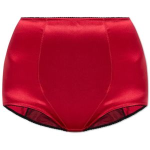 Dolce & Gabbana, Dames, Ondergoed, Rood, Maat: XS Zijde,