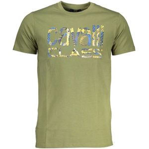 Cavalli Class, Heren, Tops, Groen, Maat: L Katoen,