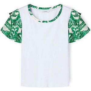 Motivi, Dames, Tops, Wit, Maat: XS Katoen,