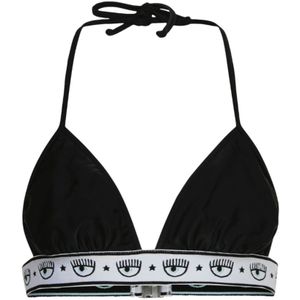 Chiara Ferragni Collection, Dames, Badkleding, Zwart, Maat: S