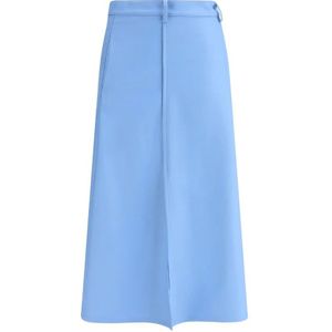 Crida Milano, Dames, Rokken, Blauw, Maat: M Wol,