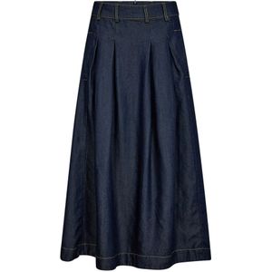 co'couture - Rok Anya - Blauw Denim - Spijkerrok
