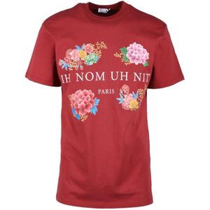 IH NOM UH Nit, Heren, Tops, Rood, Maat: XS Katoen,