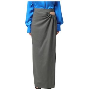 Max Mara, Dames, Rokken, Grijs, Maat: M