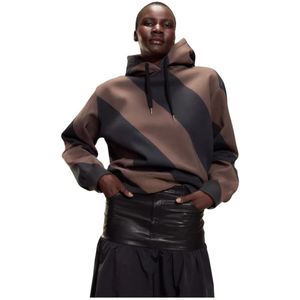 Cynthia Rowley, Dames, Sweatshirts & Hoodies, Bruin, Maat: L