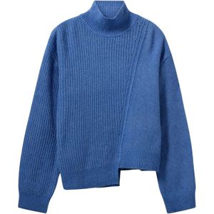 Designers Remix, Dames, Truien, Blauw, Maat: XS Wol,