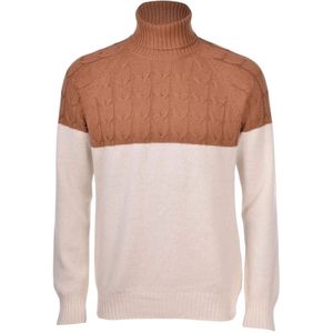 Gran Sasso, Heren, Truien, Beige, Maat: XL Wol,