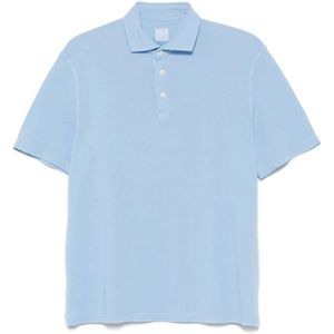 Fedeli, Heren, Tops, Blauw, Maat: XL Katoen,