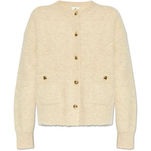 Anine Bing, Dames, Truien, Beige, Maat: M Nylon,