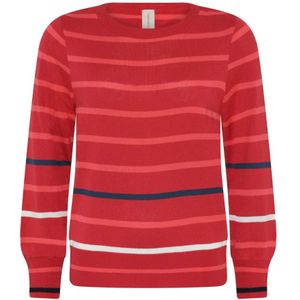Skovhuus, Dames, Truien, Rood, Maat: M Katoen,