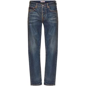 Valentino Garavani, Heren, Jeans, Blauw, Maat: W30 Denim,
