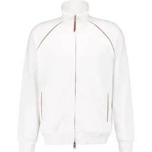 Brunello Cucinelli, Heren, Sweatshirts & Hoodies, Wit, Maat: XL Katoen,