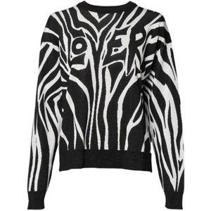 Dolce & Gabbana, Dames, Truien, Zwart, Maat: XS Zijde,