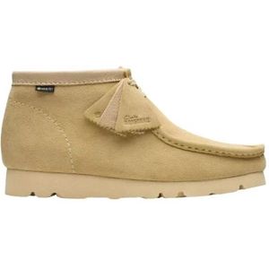 Clarks, Heren, Schoenen, Beige, Maat: 42 EU Leer,