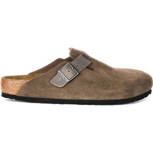 Birkenstock, Heren, Schoenen, Grijs, Maat: 44 EU Suède,