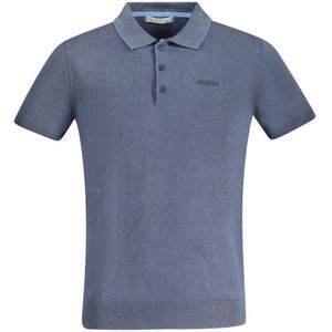 Guess, Heren, Tops, Blauw, Maat: S