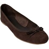 Sofie Schnoor - Minnasw Ballerina - Donkerbruin - Suède/Leer