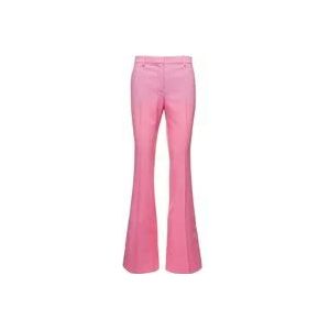 Versace Roze broek met uitlopende pijpen , Pink , Dames , Maat: XS