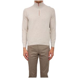 Paul & Shark, Heren, Truien, Beige, Maat: M Wol,