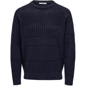 Only & Sons - Onsalkan - Trui - Navy