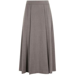 Kiltie, Dames, Rokken, Grijs, Maat: S Wol,