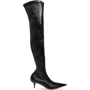 Balenciaga Laarzen met hak , Black , Dames , Maat: 38 EU