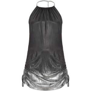 Diesel, Dames, Jurken, Grijs, Maat: L