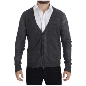 Costume National, Heren, Truien, Grijs, Maat: L