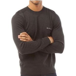 Ben Sherman, Heren, Sweatshirts & Hoodies, Grijs, Maat: S Katoen,