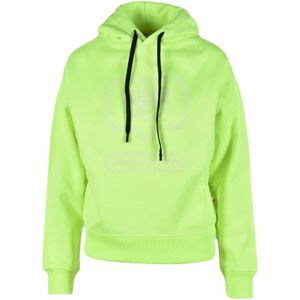 Chiara Ferragni Collection, Dames, Sweatshirts & Hoodies, Groen, Maat: 2XS Katoen,