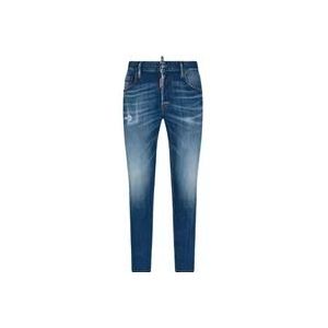 Dsquared2 Slim-fit Jeans , Multicolor , Heren , Maat: 2XL