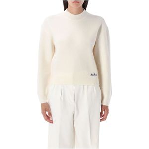 A.p.c., Dames, Truien, Beige, Maat: M Wol,