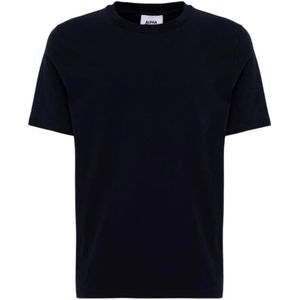 Alpha Studio, Heren, Tops, Blauw, Maat: M Katoen,