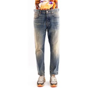 Don The Fuller, Heren, Jeans, Blauw, Maat: W32 Katoen,