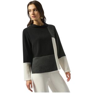 Joseph Ribkoff, Dames, Truien, Zwart, Maat: M Poliester,