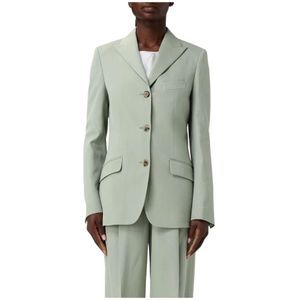 Golden Goose, Dames, Jassen, Groen, Maat: 2XS Leer,