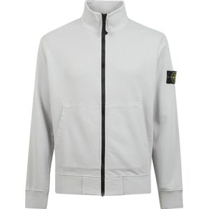 Stone Island, Heren, Sweatshirts & Hoodies, Grijs, Maat: M Katoen,