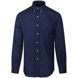 Ralph Lauren, Heren, Overhemden, Blauw, Maat: L