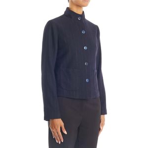 Alessia Santi, Dames, Jassen, Blauw, Maat: S Wol,