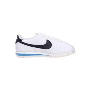 Nike Wit/Zwart/Lt Foto Blauw/Zeilen Sneakers , Multicolor , Dames , Maat: 39 EU