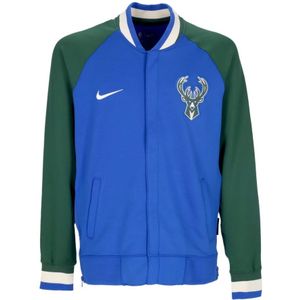 Nike, Heren, Jassen, Blauw, Maat: XS Poliester,