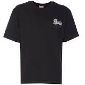 Kenzo, Heren, Tops, Zwart, Maat: L