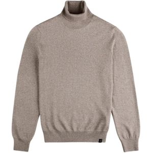 Fay, Heren, Truien, Beige, Maat: S Wol,